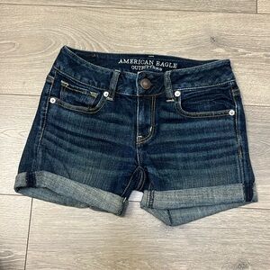 American Eagle Size 0 Jean Shorts